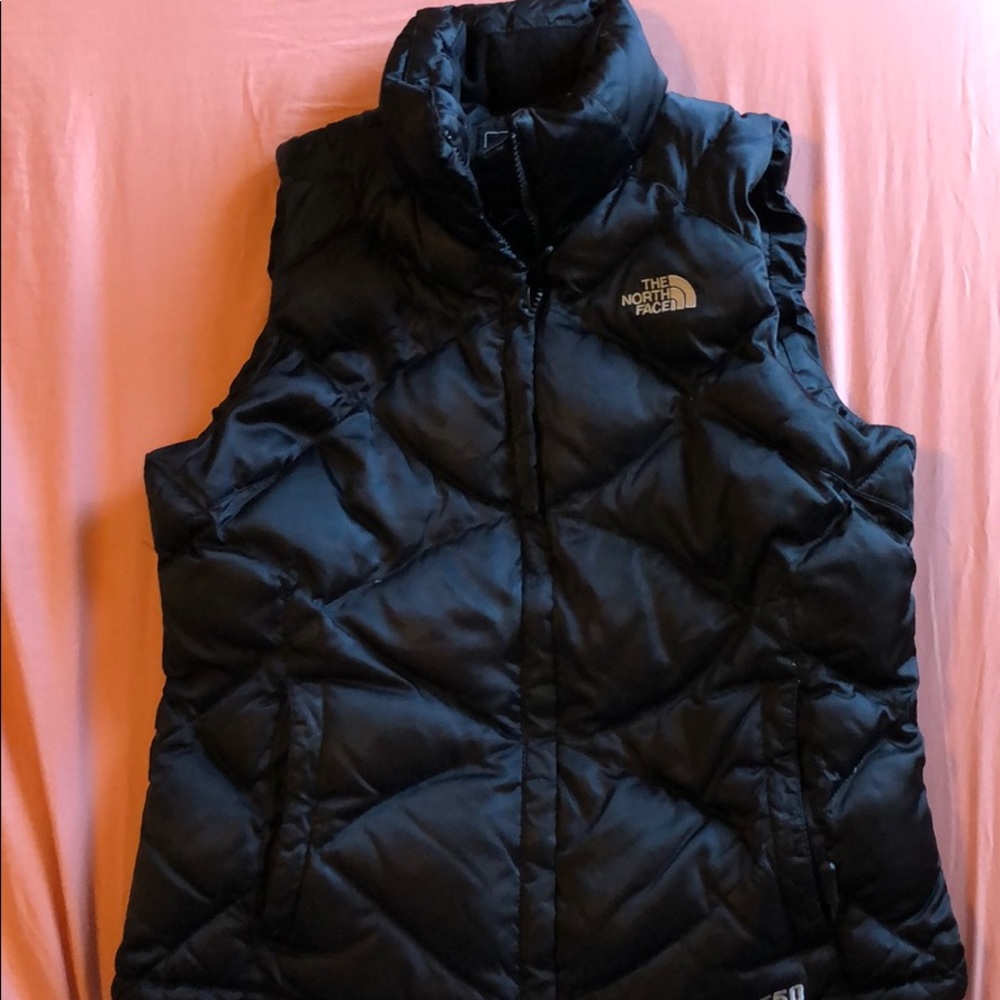 Black Northface vest